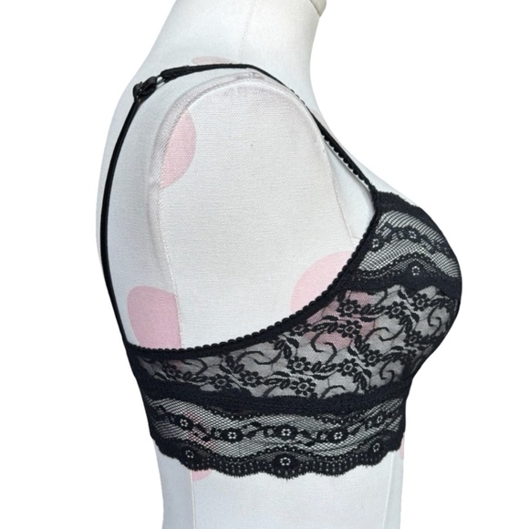 B. Tempted Lace Lingerie Bra - Black - Medium - Picture 3 of 5